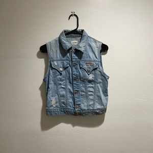 Hudson Jeans Destroyed Vest